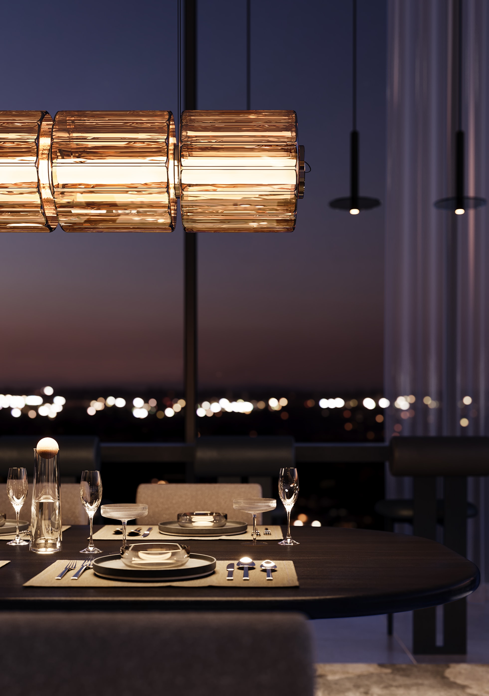 Private Dining Room Detail, Entertainment Lounge
